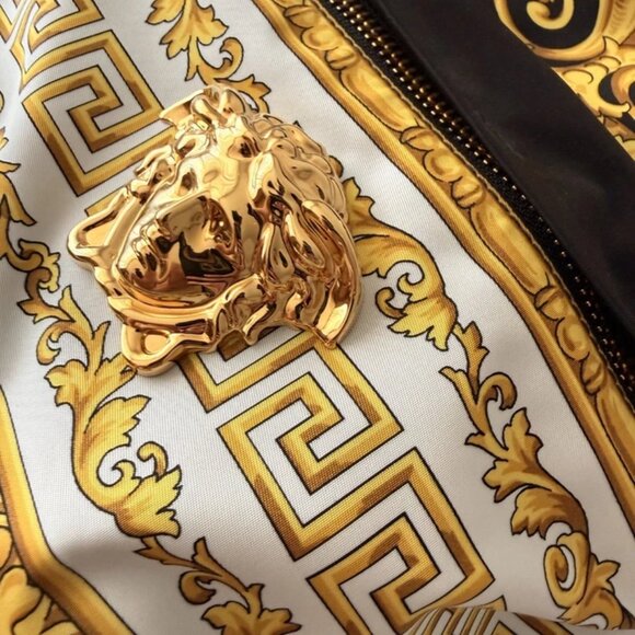 VERSACE BAROQUE GOLD MEDUSA BACKPACK - Picture 4 of 6
